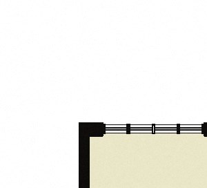 Floor Plan 4 (2 Beds/1 Bath)